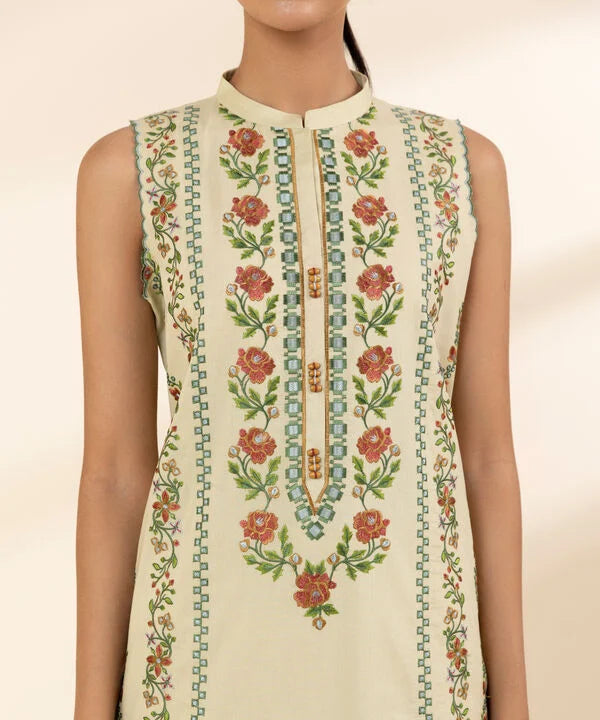 2 Piece - Embroidered Lawn Suit