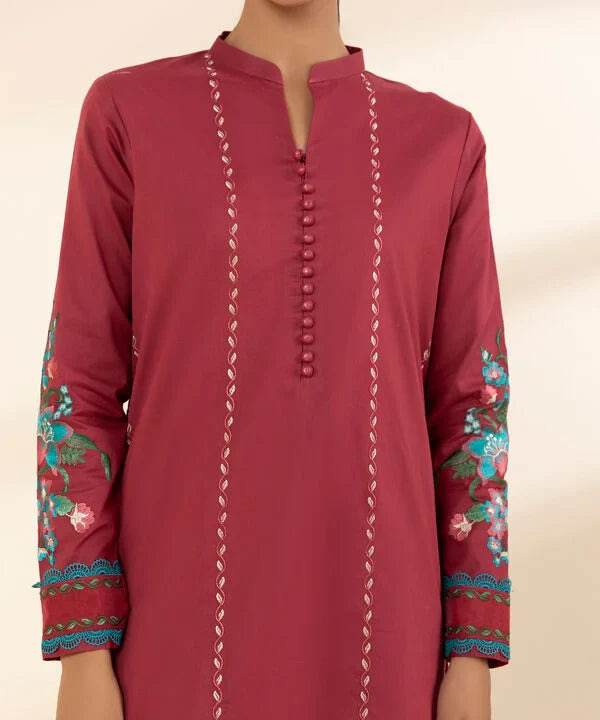 2 Piece - Embroidered Lawn Suit