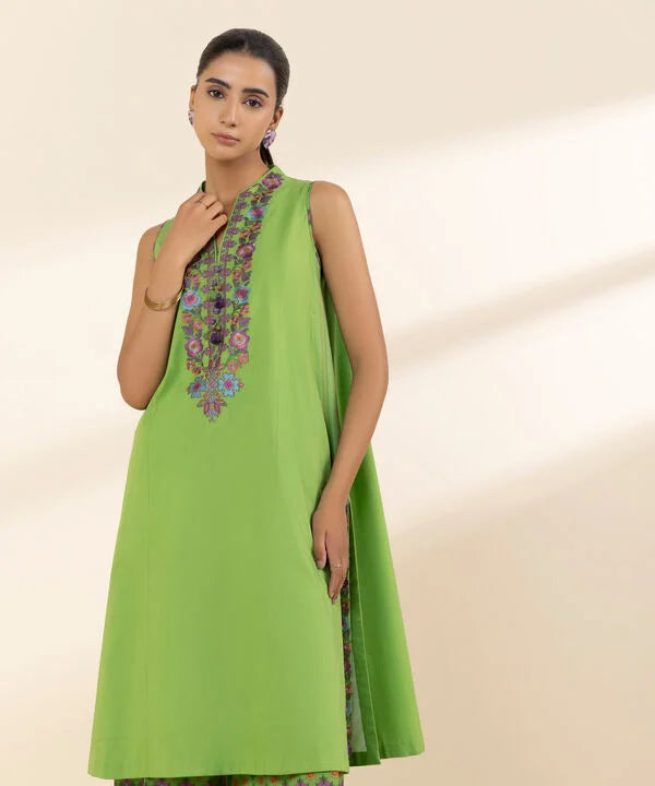 2 Piece - Embroidered Lawn Suit