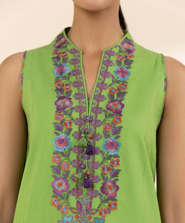 2 Piece - Embroidered Lawn Suit