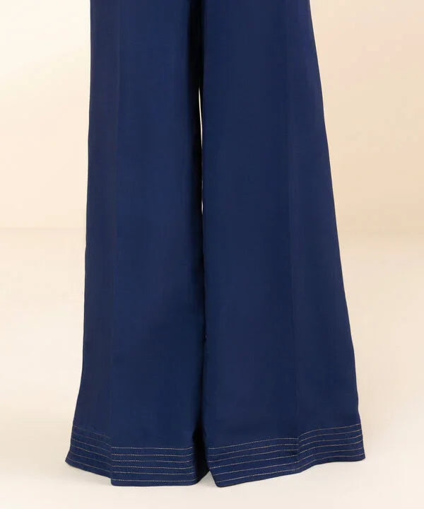 3 Piece - Embroidered Organza Suit