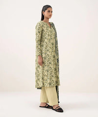 3 Piece - Printed Cotton Suit