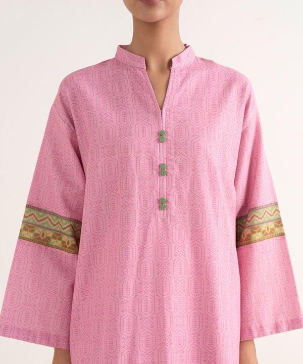 3 Piece - Printed Light Khaddar Suit