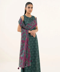 3 Piece - Printed Light Khaddar Suit