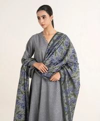 3 Piece - Printed Light Khaddar Suit
