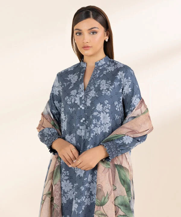 3 Piece - Printed Lawn Suit