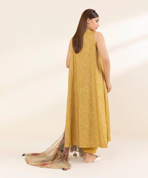 3 Piece - Printed Lawn Suit