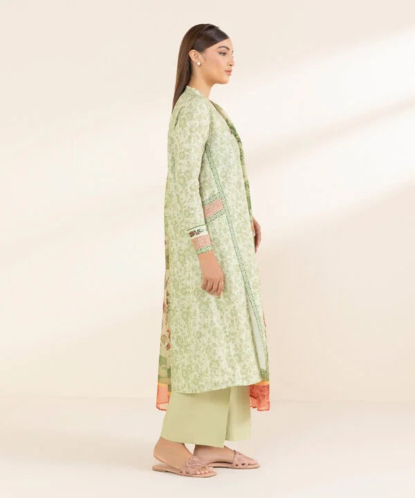 3 Piece - Printed Lawn Suit