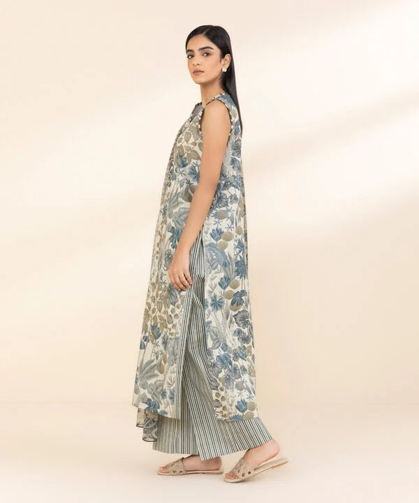 3 Piece - Printed Lawn Suit