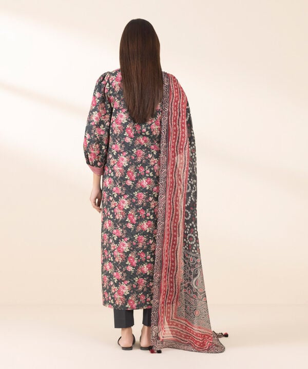 3 Piece - Printed Lawn Suit