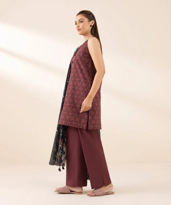 3 Piece - Printed Lawn Suit