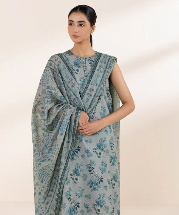 3 Piece - Printed Lawn Suit