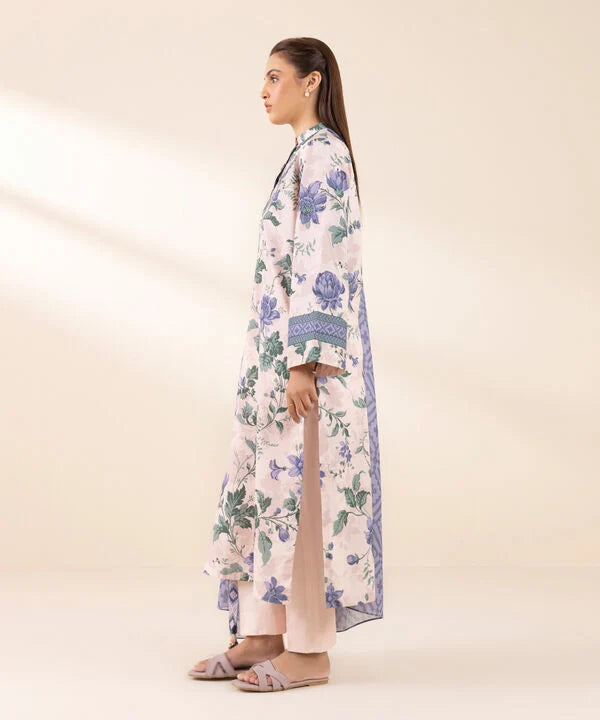 3 Piece - Printed Lawn Suit