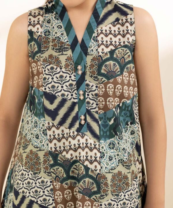 3 Piece - Printed Lawn Suit