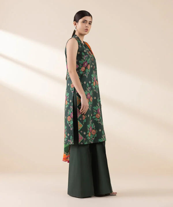 3 Piece - Printed Lawn Suit