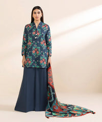3 Piece - Printed Lawn Suit