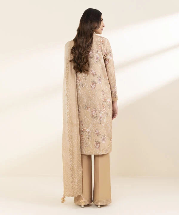 3 Piece - Printed Lawn Suit