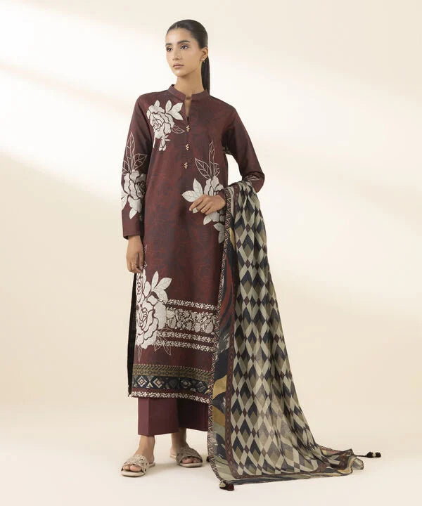 3 Piece - Printed Lawn Suit