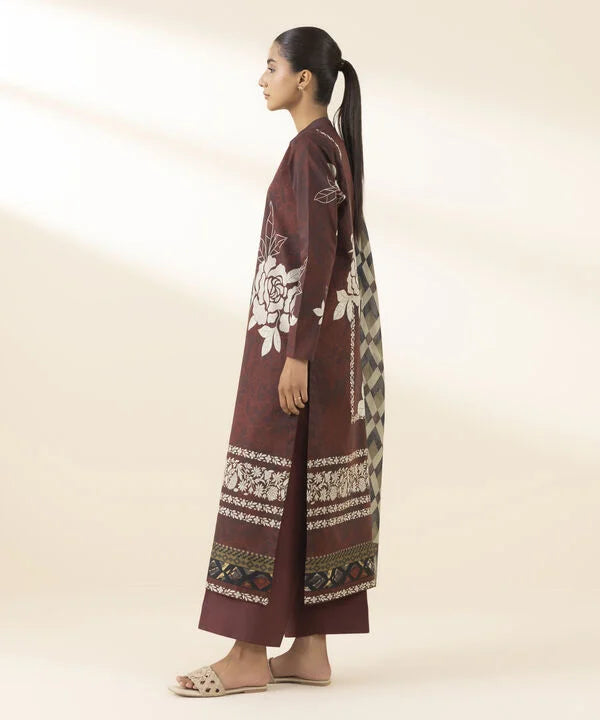 3 Piece - Printed Lawn Suit