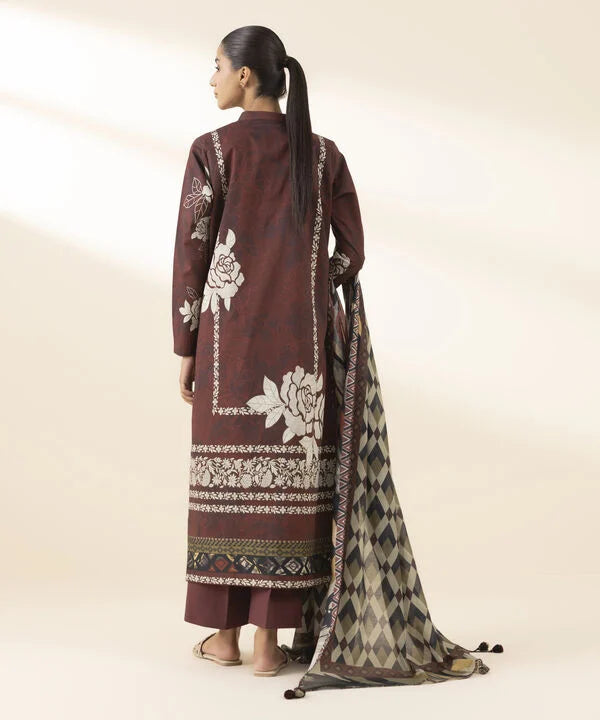 3 Piece - Printed Lawn Suit