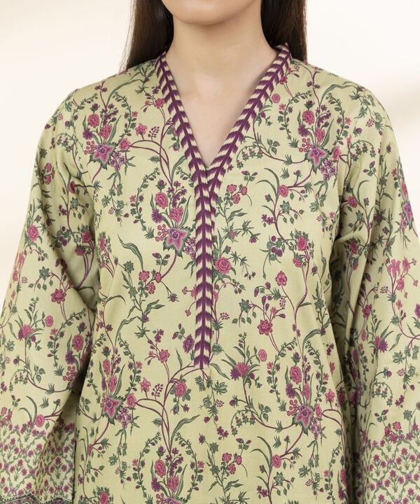 3 Piece - Printed Lawn Suit