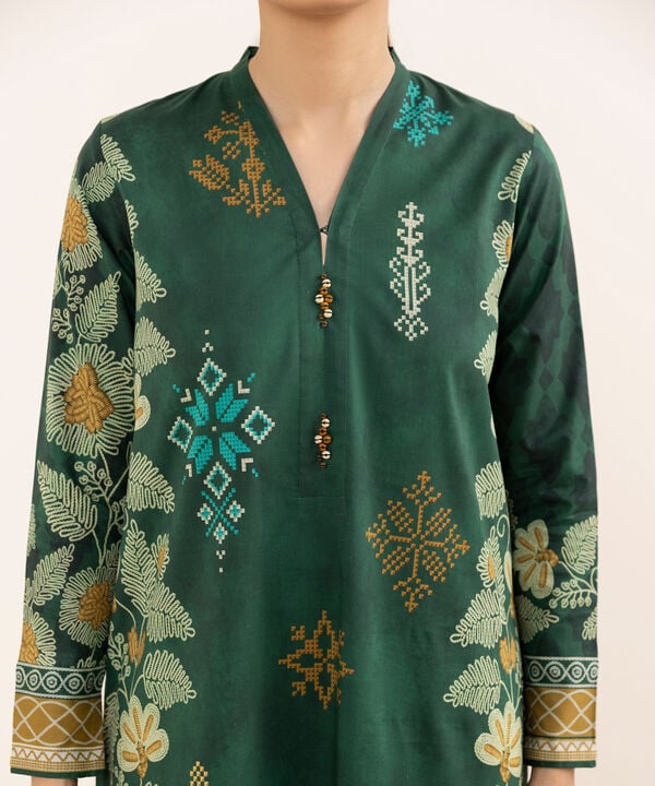 3 Piece - Printed Lawn Suit