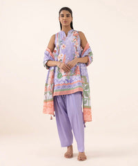 3 Piece - Printed Lawn Suit