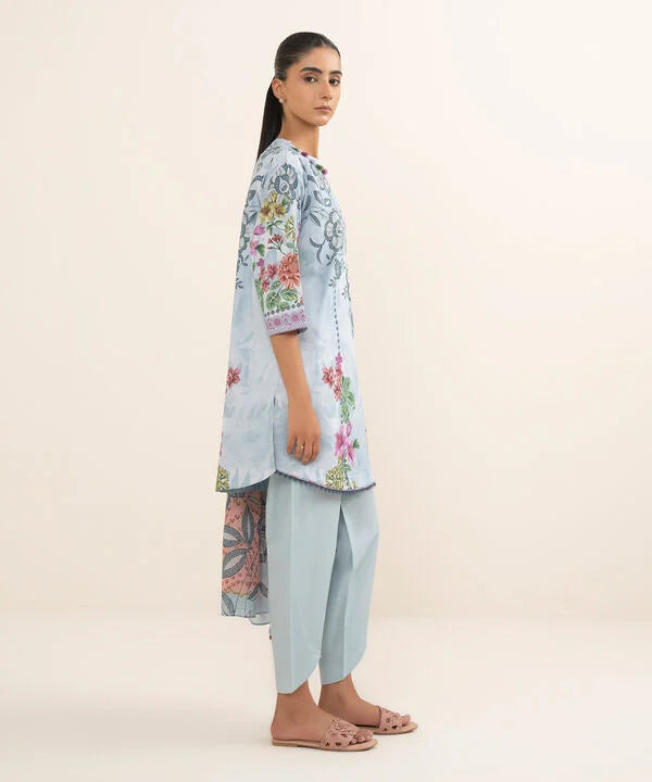 3 Piece - Printed Lawn Suit