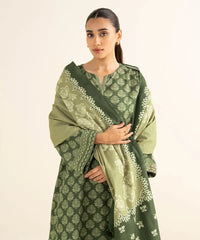 3 Piece - Printed Light Khaddar Suit