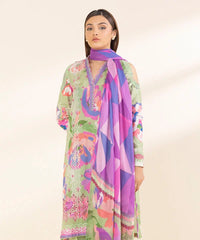 3 Piece - Embroidered Lawn Suit