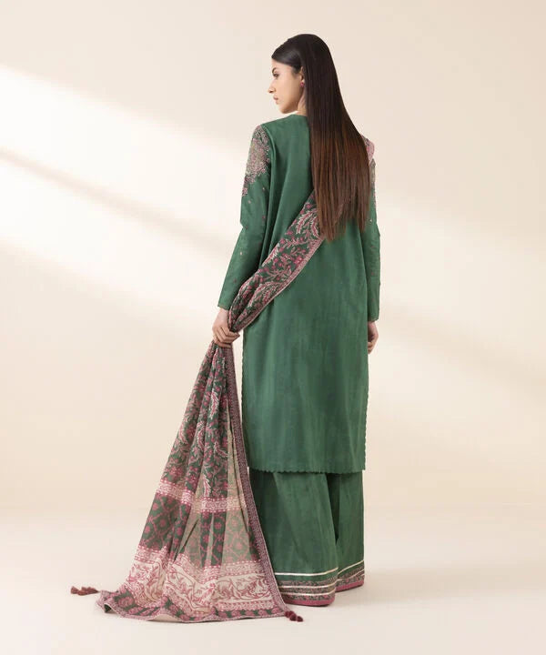 3 Piece - Embroidered Lawn Suit