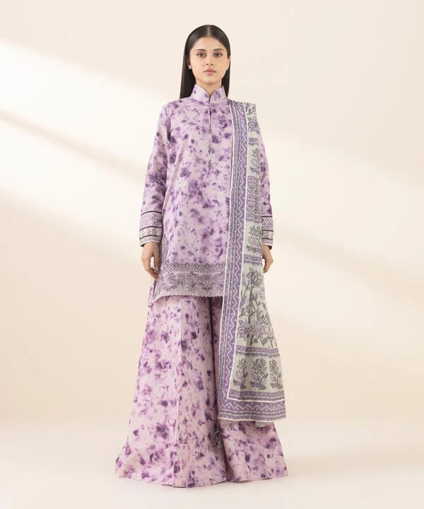 3 Piece - Embroidered Lawn Suit