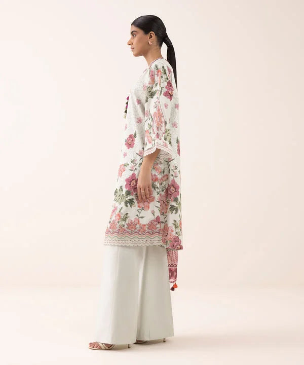 3 Piece - Embroidered Lawn Suit