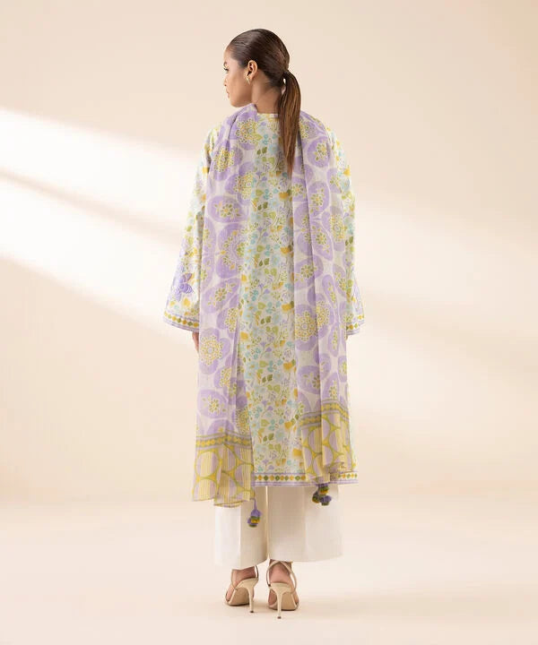 3 Piece - Embroidered Lawn Suit