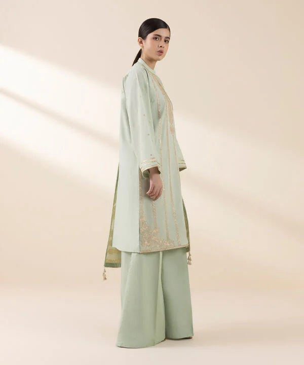 3 Piece - Embroidered Lawn Suit