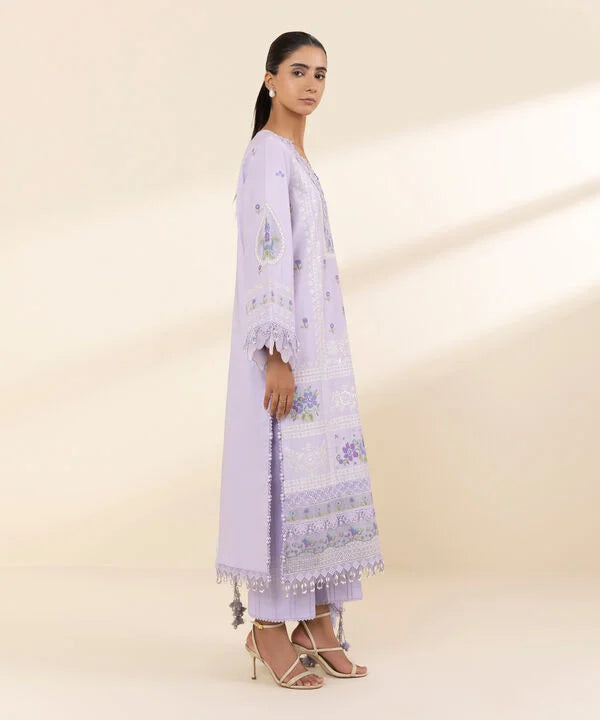 3 Piece - Embroidered Lawn Suit