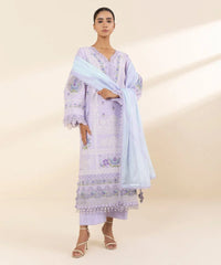 3 Piece - Embroidered Lawn Suit