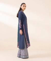 3 Piece - Embroidered Dobby Suit