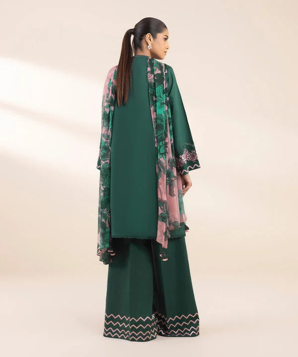 3 Piece - Embroidered Lawn Suit