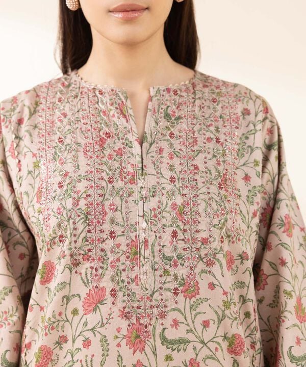 3 Piece - Embroidered Lawn Suit