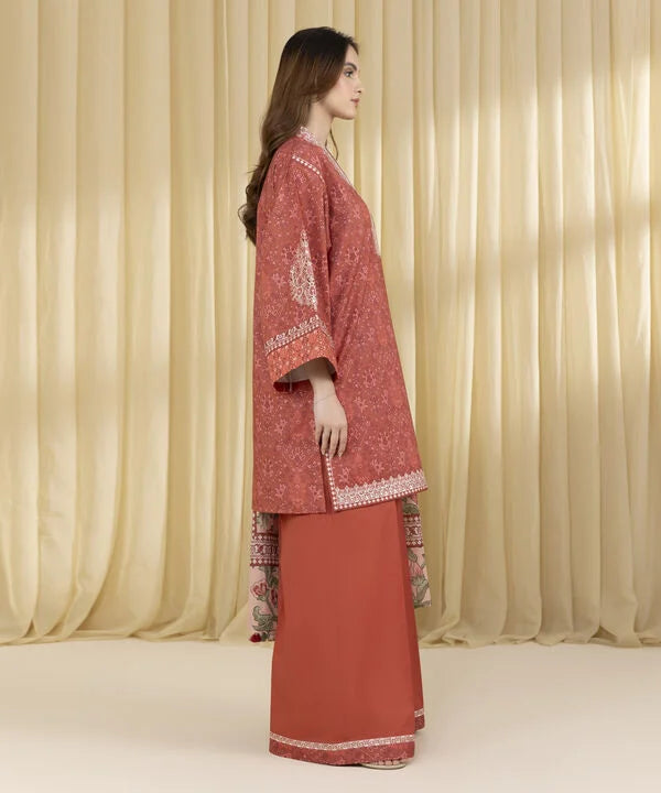 3 Piece - Embroidered Lawn Suit