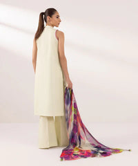 3 Piece - Embroidered Cambric Suit