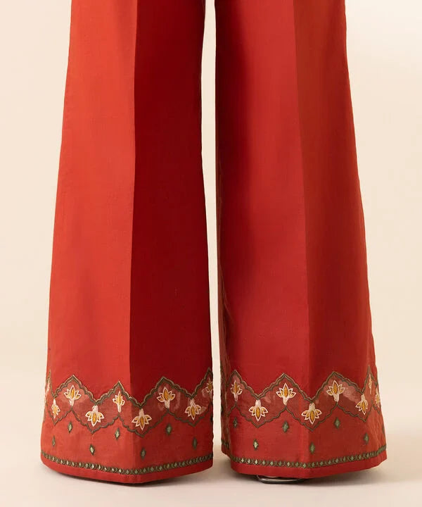 3 Piece - Embroidered Dobby Suit