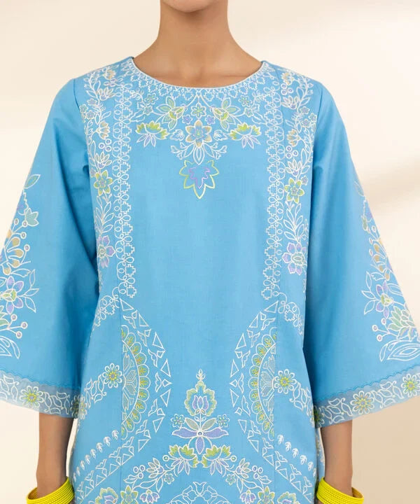 3 Piece - Embroidered Lawn Suit