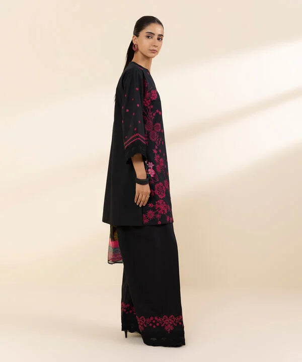 3 Piece - Embroidered Lawn Suit