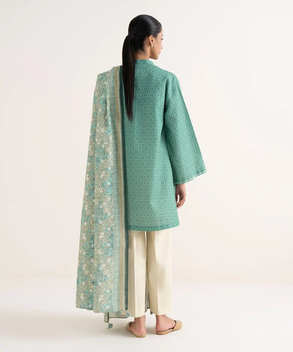 2 Piece - Printed Lawn Suit