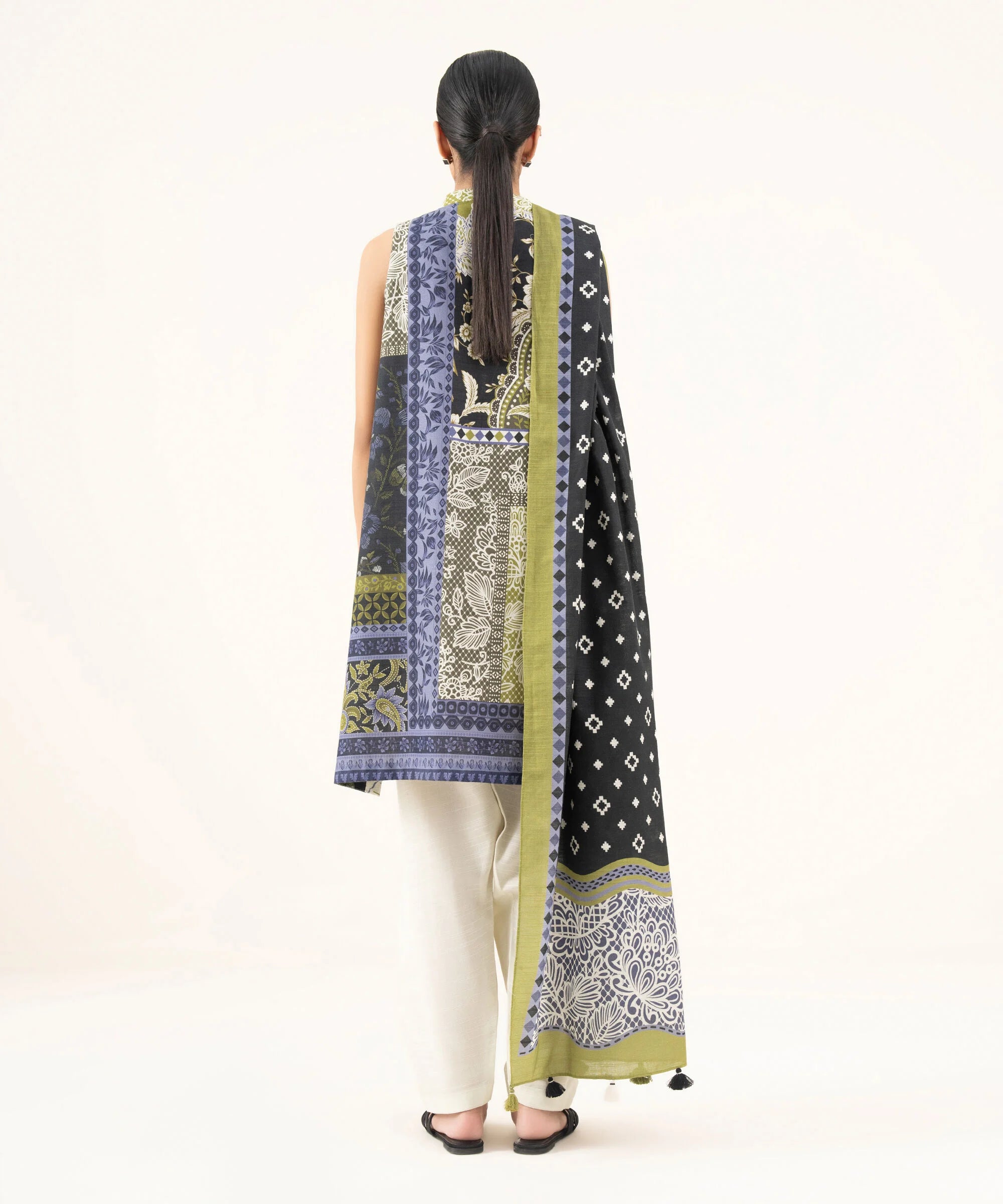 2 Piece - Printed Lawn Suit