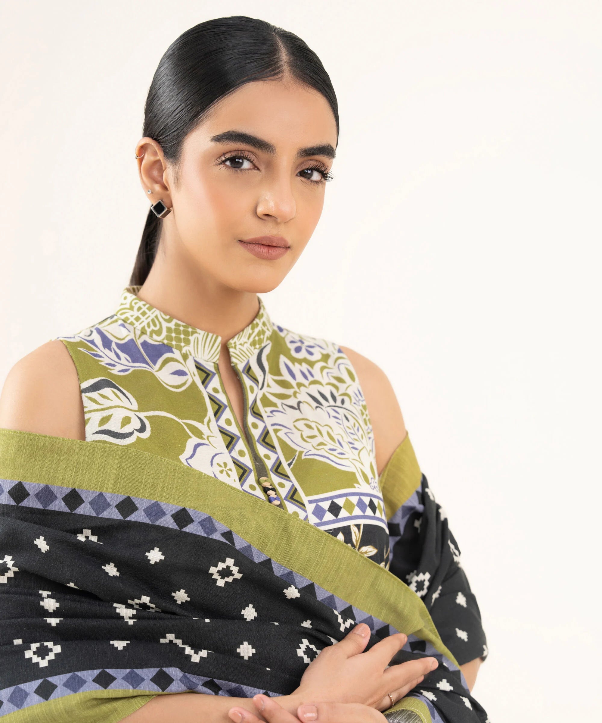 2 Piece - Printed Lawn Suit