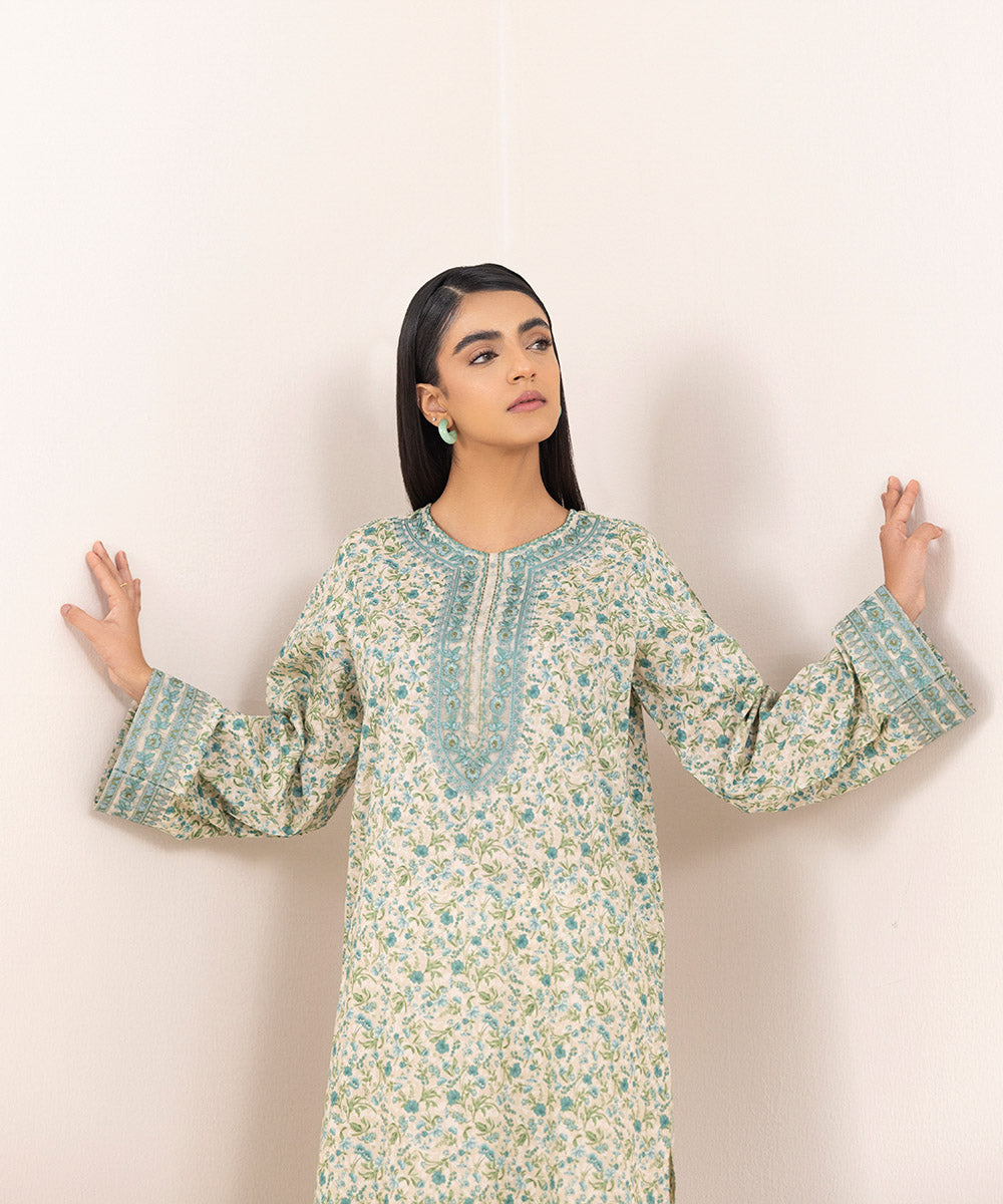 Embroidered Lawn Shirt