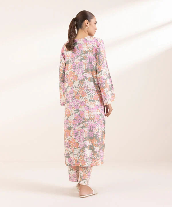 Printed Arabic Lawn Shirt